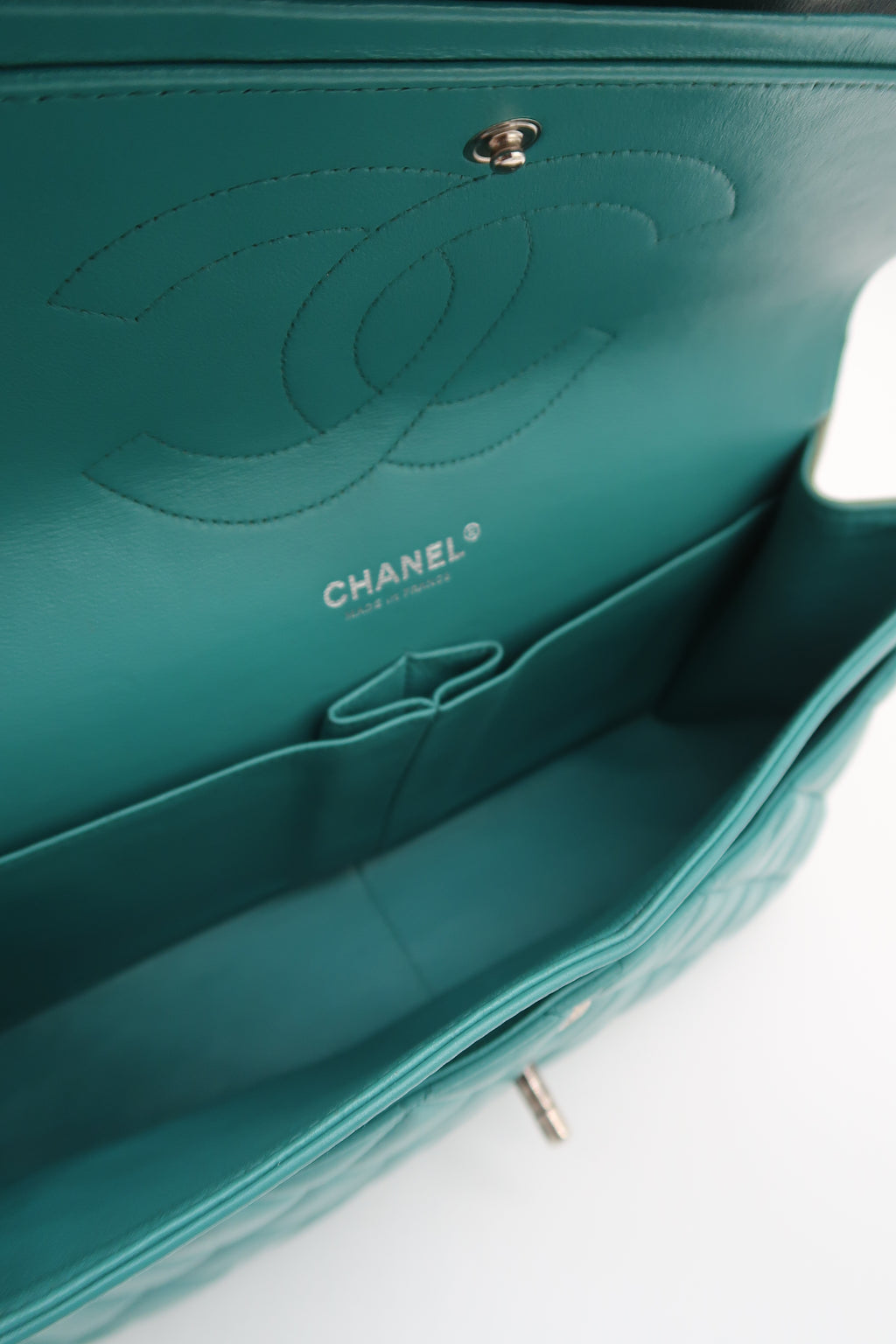 Chanel Tricolor Classic Double Flap Jumbo