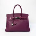 Hermès Tosca and Rose Tyrien Candy Birkin 30