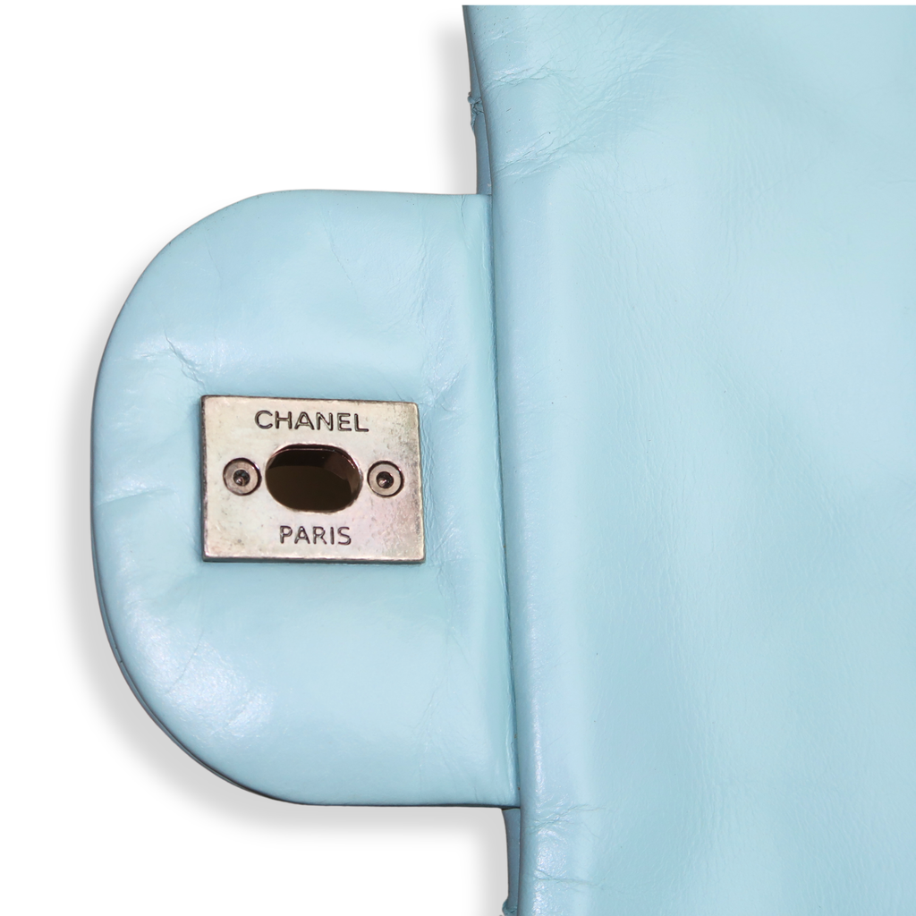 Chanel Large Coco Soft Flap in Light Blue