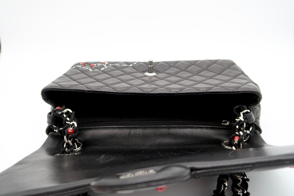 Chanel Ladybug Classic Medium Flap (Hand-Painted by Kevin Lyons)