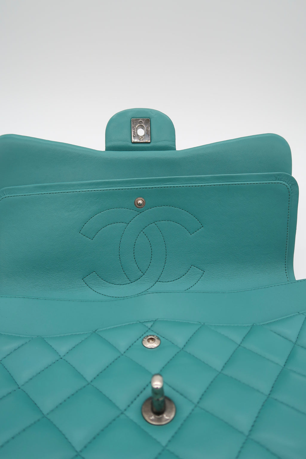 Chanel Tricolor Classic Double Flap Jumbo