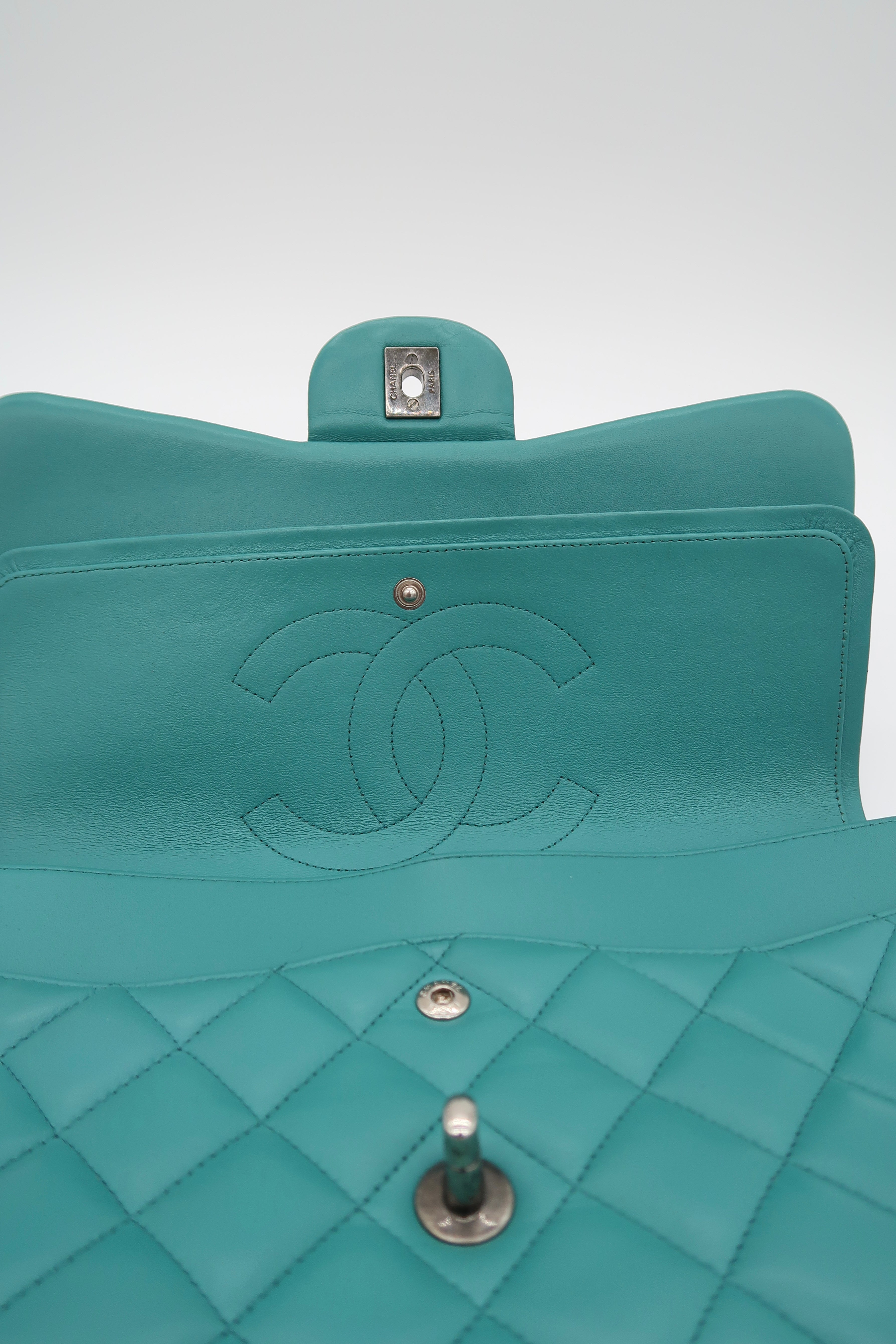 Chanel Tricolor Classic Double Flap Jumbo