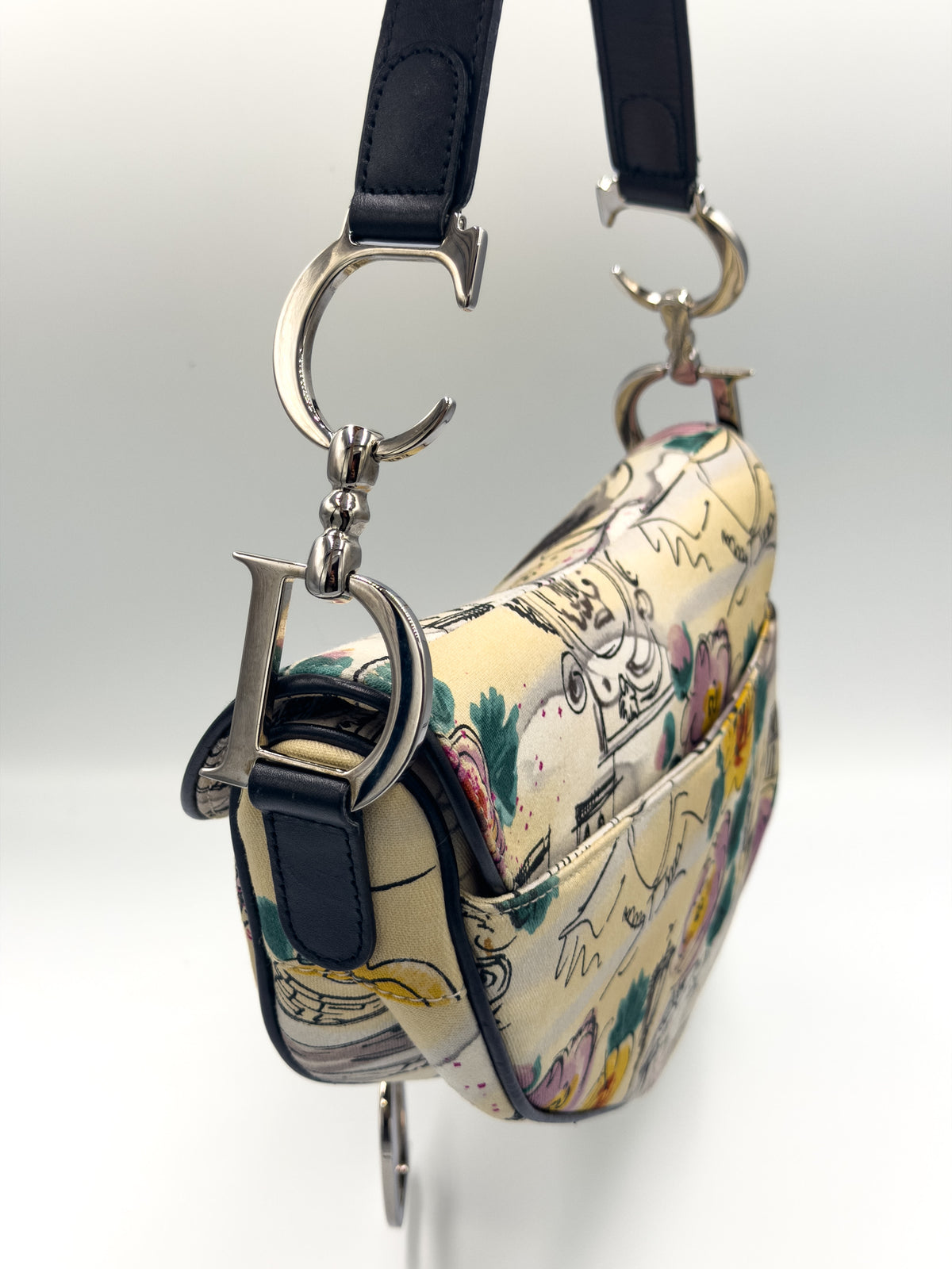 Dior by Galliano Paris '50s Saddle Bag