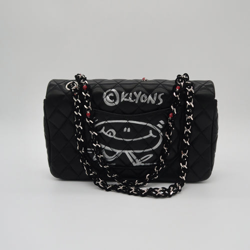 Chanel Ladybug Classic Medium Flap (Hand-Painted by Kevin Lyons)