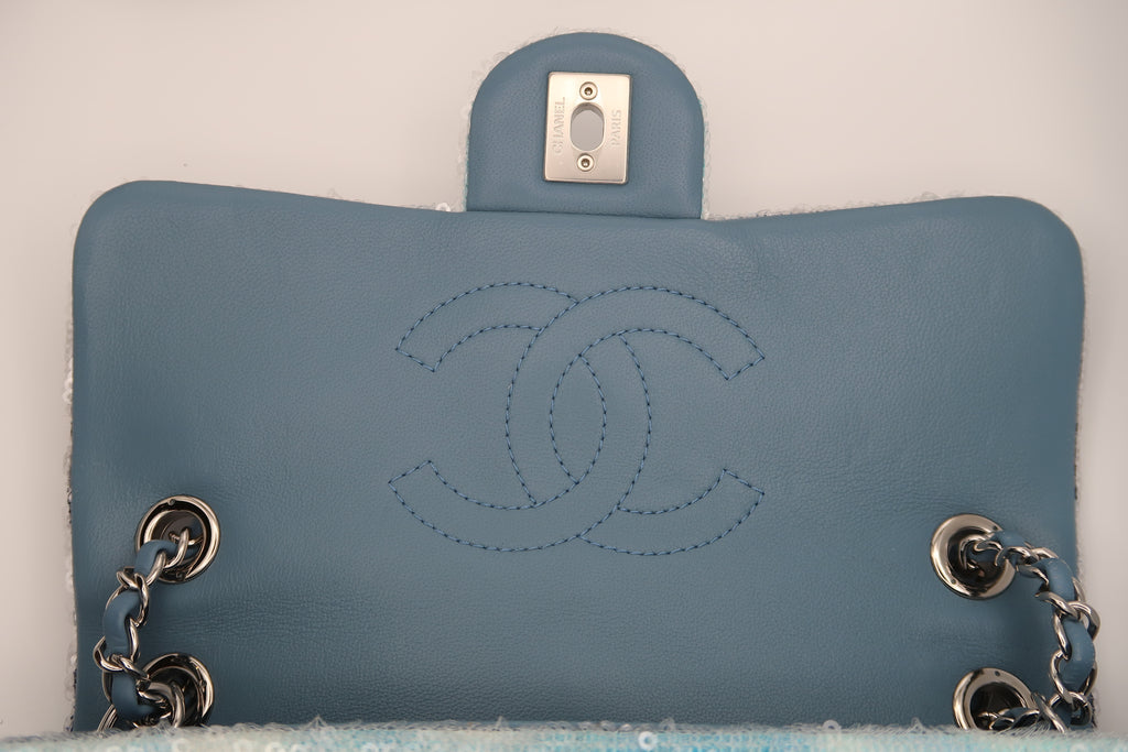 Chanel Mini Sequin Waterfall Flap