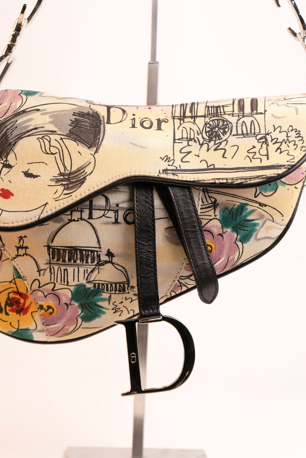 Dior by Galliano Paris '50s Saddle Bag