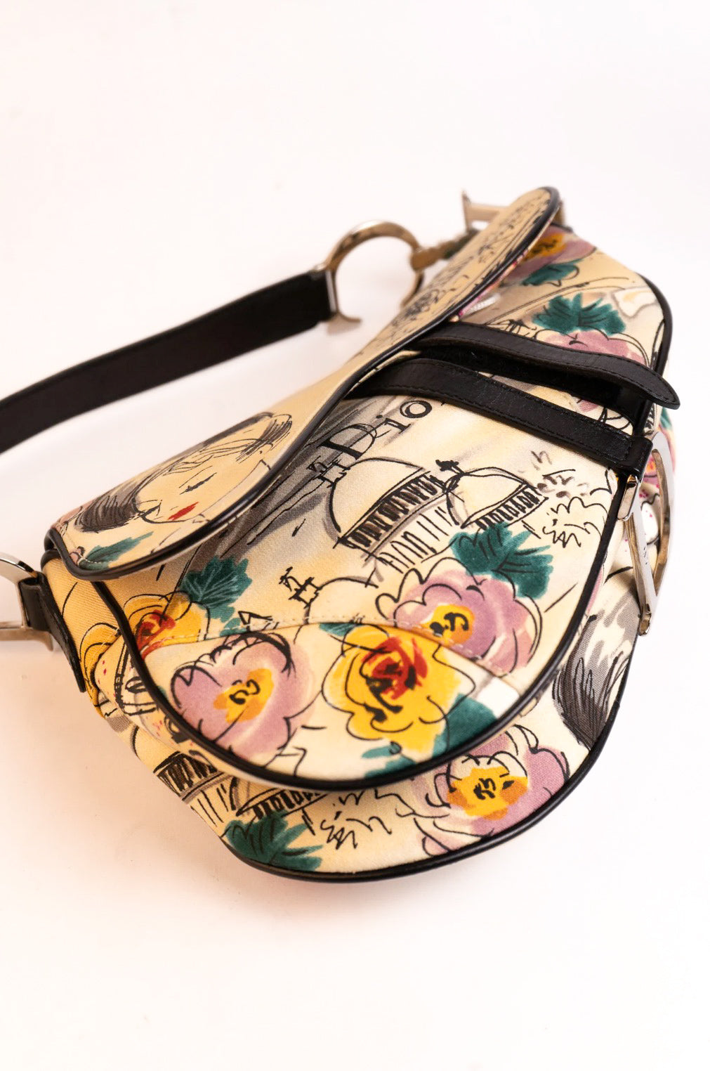 Dior by Galliano Paris '50s Saddle Bag