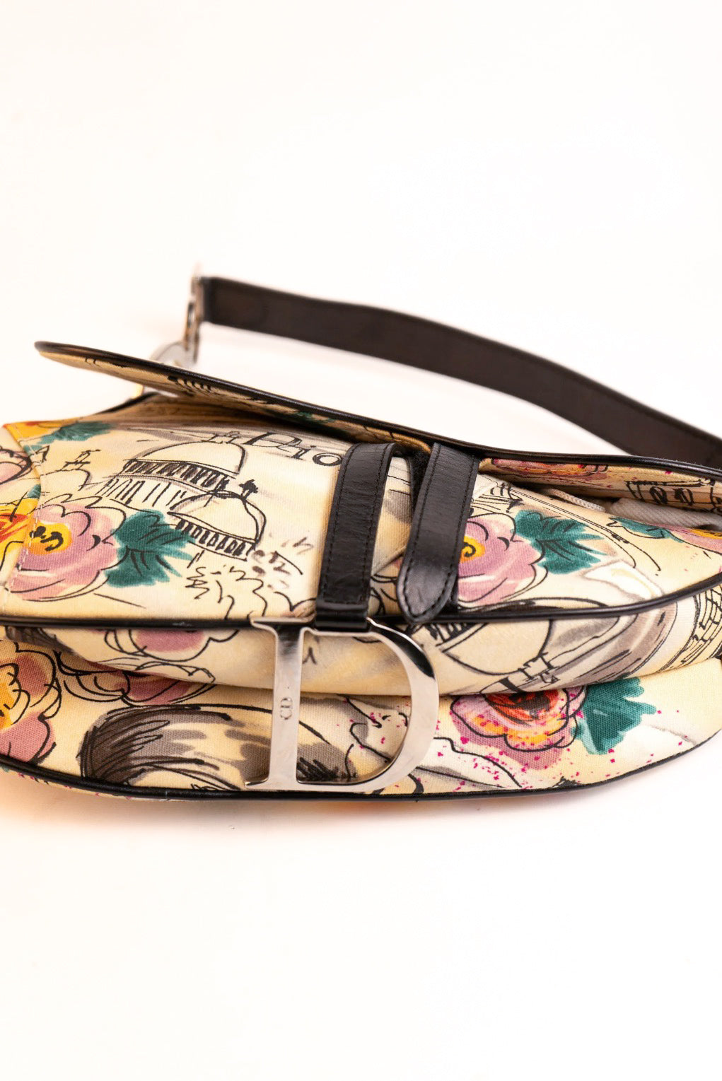 Dior by Galliano Paris '50s Saddle Bag