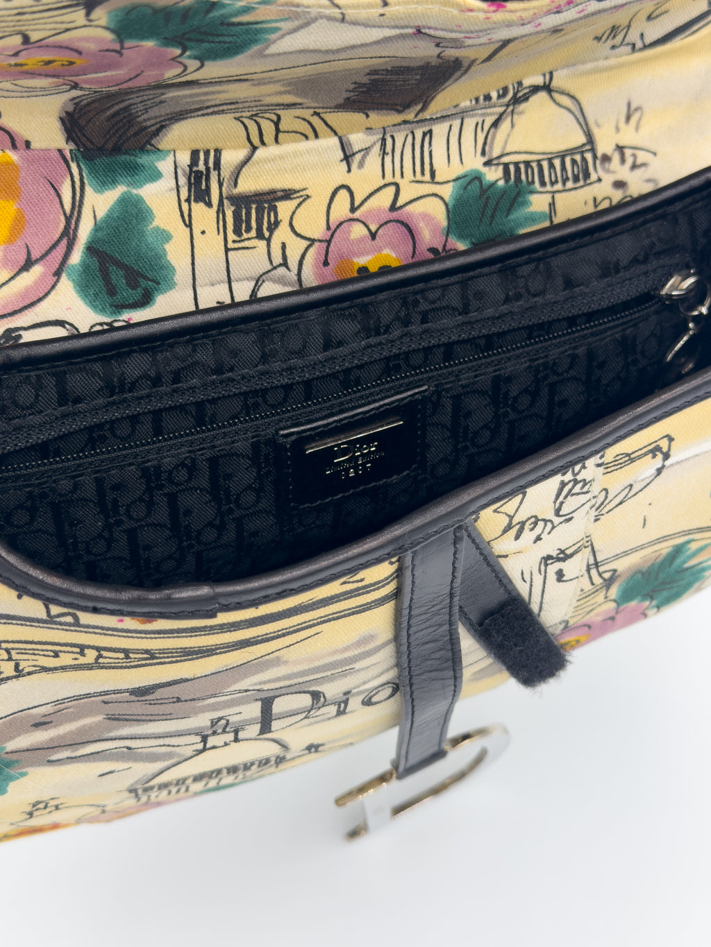 Dior by Galliano Paris '50s Saddle Bag