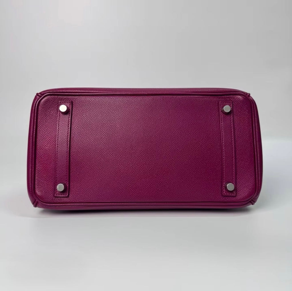 Hermès Tosca and Rose Tyrien Candy Birkin 30